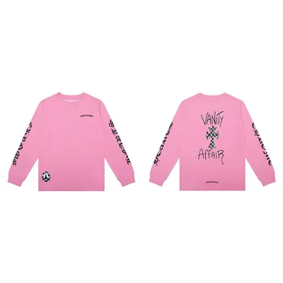 Vanity Affair Pink Long Sleeve T-Shirt