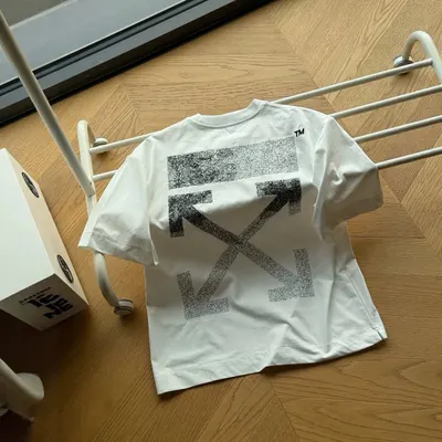 Off-White Arrow Print White T-Shirt
