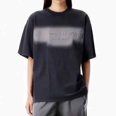 Underwang Oversized Black Gradient T-Shirt