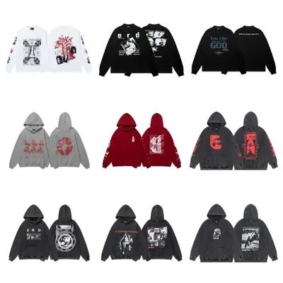 Erd Hoodie Black Streetwear