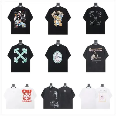 Off-White T-Shirt Black Streetwear