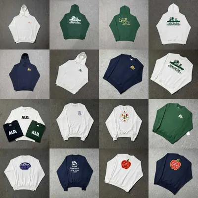 Leon Dore Hoodie White Casual Sweatshirt