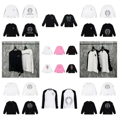 Chrome Hearts Long Sleeve White Graphic T-Shirt