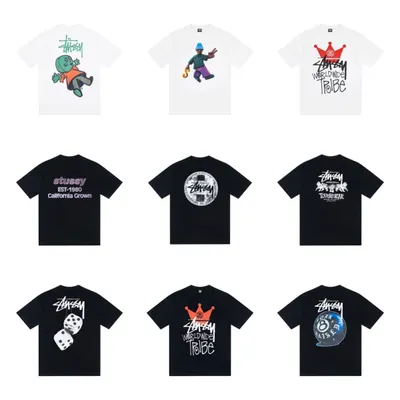 Stussy Graphic White Casual T-Shirt