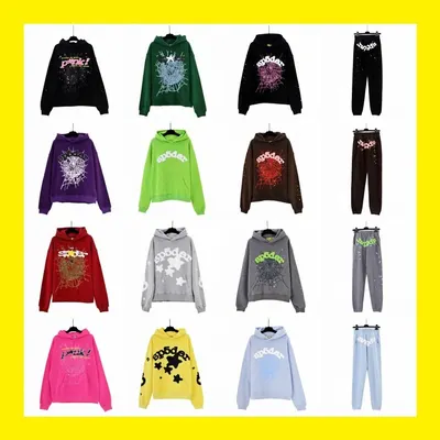 Spider Hoodie Multicolor Casual Sweatshirt