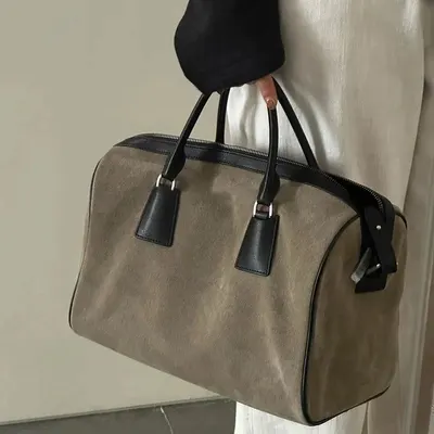 Canvas Duffle Bag Olive Green Travel Tote