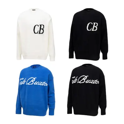 Cole Button Knit Sweater Black Casual