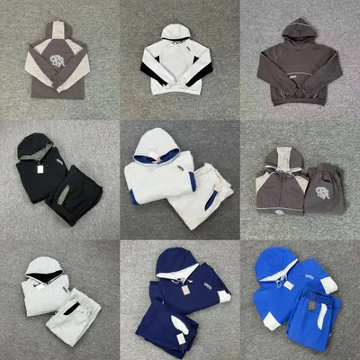 AORRYA Hoodie Set Gray Sportswear