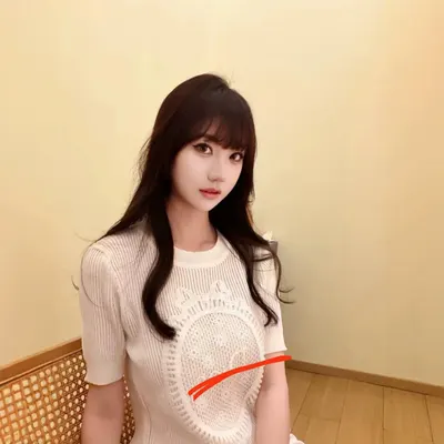 Knit Short Sleeve Cream Casual Top
