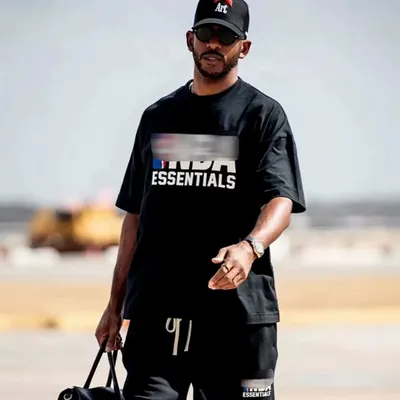 NBA Essentials Black Graphic T-Shirt