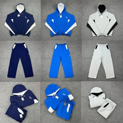 Adidas Tracksuit Navy Blue Sportswear Set